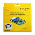 Picture of Delock kartica mini PCIe modul 1x19pin USB 3.0 Pin Header moški 95234
