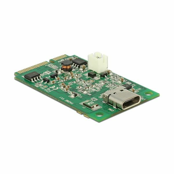 Kartica mini PCIe I/O PCIe 1xUSB Type-C™ 3.1 Gen 2 ženski Delock 95259