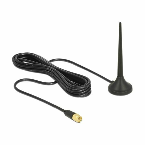 Antena omni magnetna s kablom 2m Delock 12416