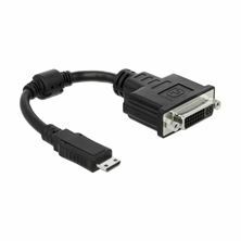 Adapter HDMI-C - DVI-D 20cm Delock 65564