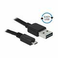 USB kabel Easy A-B mikro 1m Delock 83366