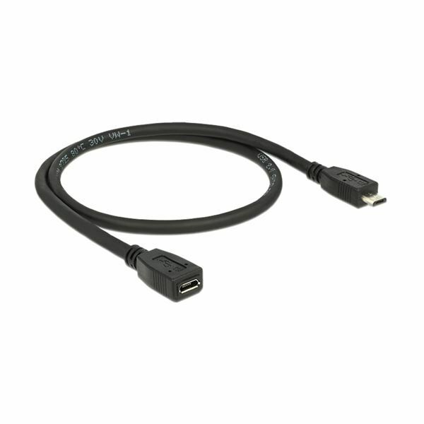 USB podaljšek mikro 0,5m Delock 83567