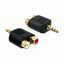 Avdio adapter RCA - Jack Delock 65365