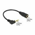 Picture of Delock adapter AVDIO Jack 3,5Ž-2,5M kotni 14cm 65397