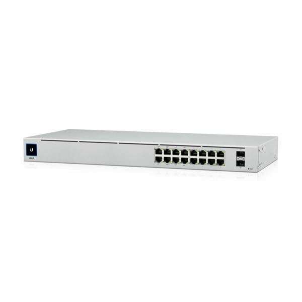Stikalo Giga 16x RJ45 8x PoE 2x SFP USW-16-POE Unifi Gen2 Ubiquiti