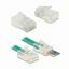 RJ45 konektor CAT5e UTP Crimp&Cut Delock (pak/20)