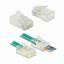 RJ45 konektor CAT6 UTP Crimp&Cut Delock (pak/20)