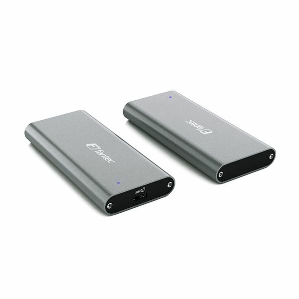 Ohišje SSD USB 3.1 TIP C M.2 NVMe siv Fantec