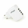 Picture of Energenie polnilec USB 4xTipA bel EG-U4AC-02