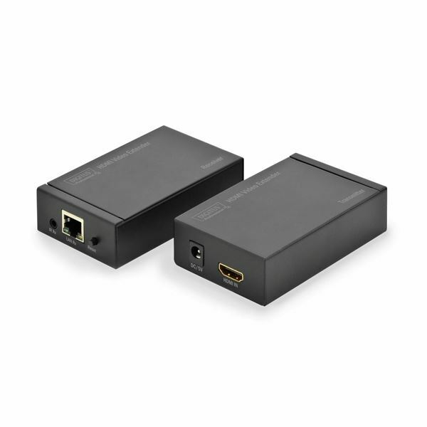 Line extender -HDMI/IR RJ45-RJ45 do 120m Digitus