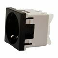 Picture of SIMC 45x45 modul 1x220V FTC črn