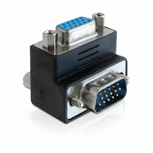 Adapter VGA - VGA kotni Delock