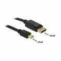 Picture of Delock kabel miniDisplayPort-DisplayPort 5m 4K 60Hz črn 83479