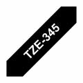 Picture of BROTHER trak TZe 345 črn/bel 18mm