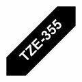 Picture of BROTHER trak TZe 355 črn/bel 24mm