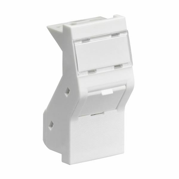 Modul 25x50 protiprašni UTP/FTP kotni Leviton