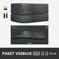 Picture of Logitech tipkovnica ERGO K860 SLO Unifying Bluetooth grafitna 920-01010