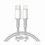Kabel Apple USB C/Lightning 1m PD 20W bel pleten Baseus CATLGD-02