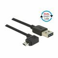 Kabel USB A-B mikro kotni EASY 5m obojestranski Delock 85562