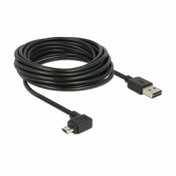 Picture of Delock kabel USB A-B mikro kotni EASY 5m obojestranski 85562