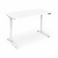 Miza-električni dvig Digitus dvig do višine 123cm, bela DA-90407