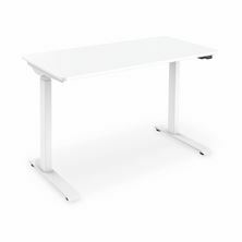 Miza-električni dvig Digitus dvig do višine 123cm, bela DA-90407