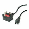 Napajalni kabel 220V 1,8m C5 UK TRIPOLAR Value 19.99.2016-50