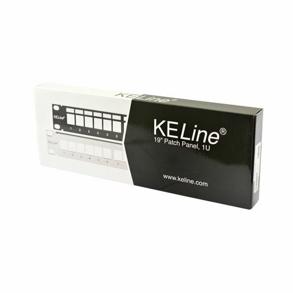 Picture of KELine panel CAT.6A  FTP 24-port HD toolless