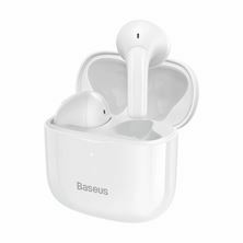 Slušalke ušesne brezžične Bluetooth Baseus Bowie E3 bele NGTW080002