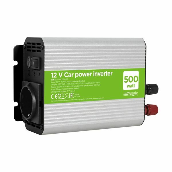 Pretvornik 12/220V 500W EG-PWC500-01 Energenie 
