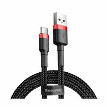 Kabel USB A-C 1m 3A Cafule rdeč+črn Baseus CATKLF-B91