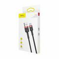 Picture of Baseus kabel USB A-C 2m 2A Cafule rdeč+črn CATKLF-C91