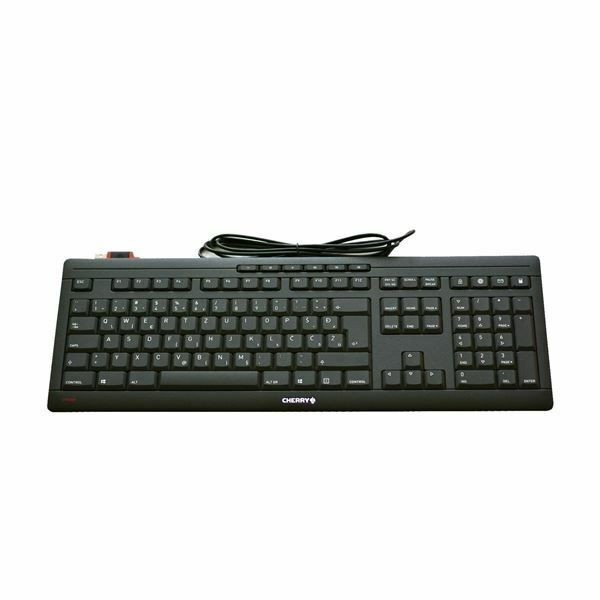 Tipkovnica Cherry STREAM, črna, USB, SLO, JK-8500SL-2