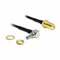 Brezžična antena - kabel SMA na CRC-9 kotni 20cm Delock 88466