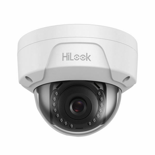 IP Kamera-HiLook 2.0MP Dome zunanja POE IPC-D121H(C) 2.8mm metal/plastik