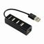 Hub USB-A mikro H-204 SBOX