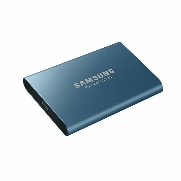 Zunanji SSD 500GB SAMSUNG T5 USB 3.1 Gen2 V-NAND TLC UASP, moder, MU-PA500B/EU