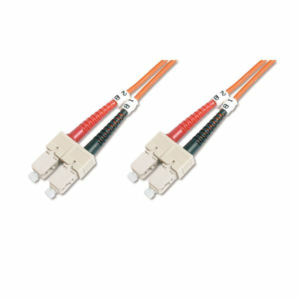 Optični kabel MM OM2 3m oranžen Digitus