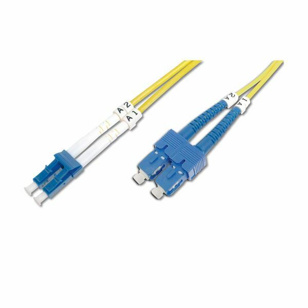 Optični kabel SM OS2 10m rumen Digitus