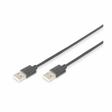 USB kabel A-A 1m Digitus, AK-300101-010-S
