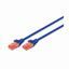 UTP kabel CAT6 0,25m moder Digitus