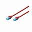 UTP kabel CAT5e 0,5m rdeč Digitus