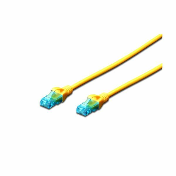 UTP kabel CAT5e 3m rumen Digitus