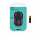 Picture of Logitech miška M185 brezžična rdeča 910-002240