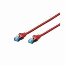 SFTP kabel CAT5e 0,5m rdeč Digitus