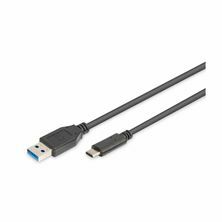USB kabel A-C 1m Digitus, AK-300136-010-S