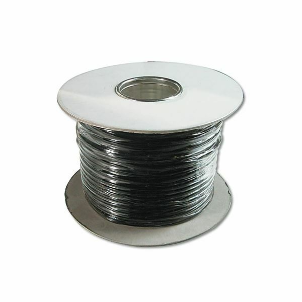 Kabel Flat AWG 26-8 črn 100m kolut Digitus, AK-460702-100-S