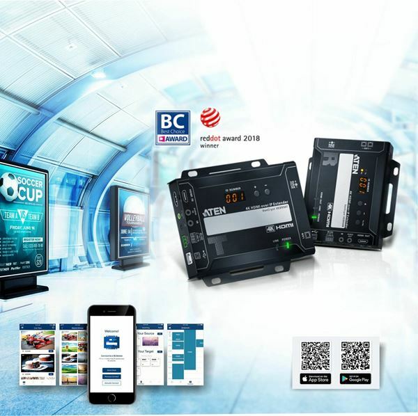 Picture of ATEN line extender HDMI IP RJ45 4K sprejemnik VE8950R