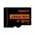 Picture of APACER microSD XC  128GB spominska kartica U3 R100 V30 A2 AP128GMCSX10U8-R