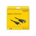 Picture of Delock kabel DisplayPort-DVI 2m 4K 30Hz pasivni 85313